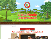 Tablet Screenshot of little-hoole.lancsngfl.ac.uk