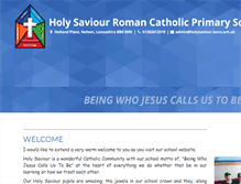 Tablet Screenshot of holy-saviour.lancsngfl.ac.uk