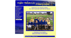 Desktop Screenshot of higher-walton.lancsngfl.ac.uk