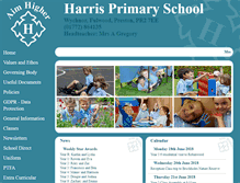 Tablet Screenshot of harris.lancsngfl.ac.uk