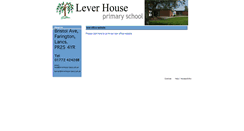 Desktop Screenshot of lever-house.lancsngfl.ac.uk