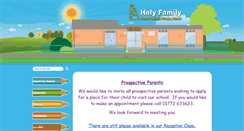 Desktop Screenshot of holy-family12.lancsngfl.ac.uk