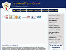 Tablet Screenshot of larkholme.lancsngfl.ac.uk
