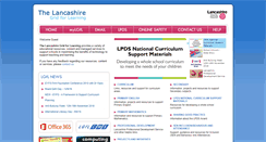 Desktop Screenshot of lancsngfl.ac.uk